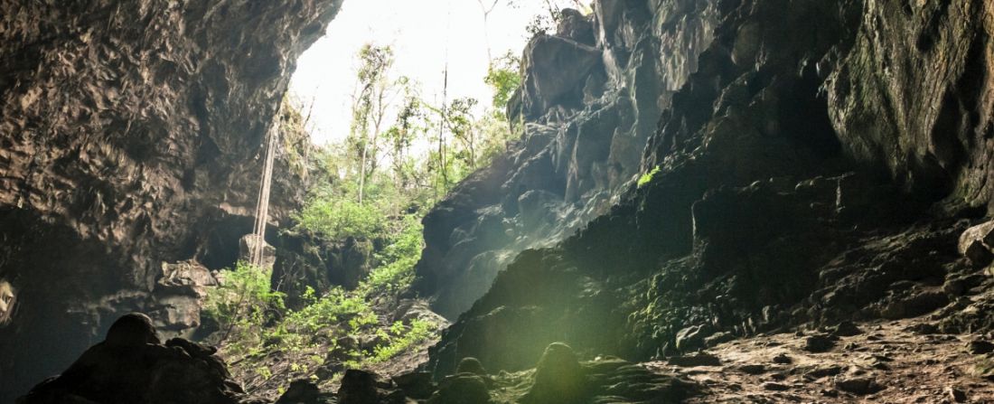 Bonito gruta