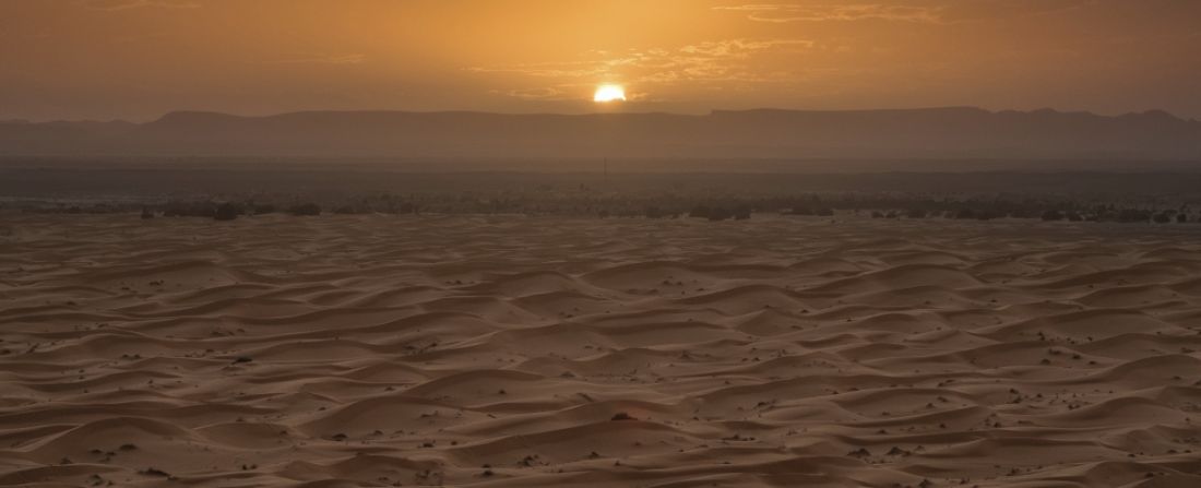 marrocos por do sol