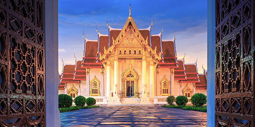 Visita aos templos - Tailândia